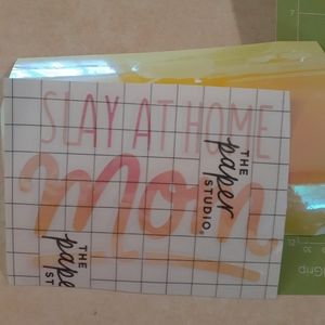 Slay at home mom decal